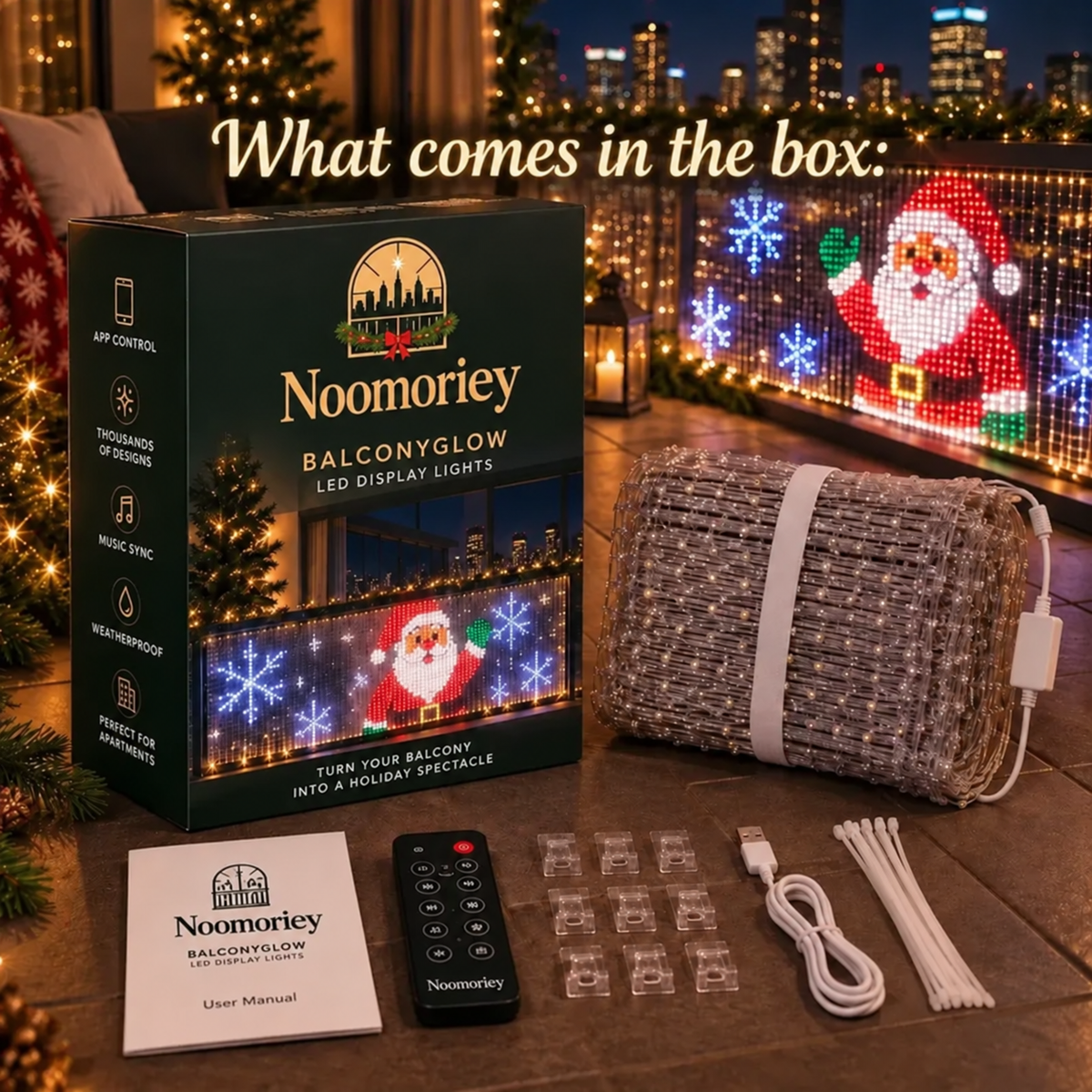 🎅DIY Programmable Curtain Lights | Create Anything. Light Up Everything. ✨