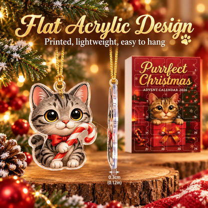 🐱 Purrfect Christmas Advent Calendar 2026 – 24 Days of Cat Ornaments 🎄