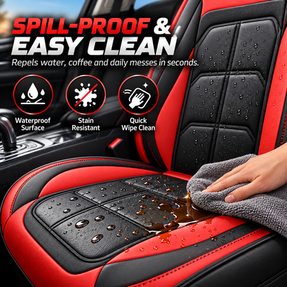 🏎️ 5-Seater Universal Leather Car Seat Cover Set