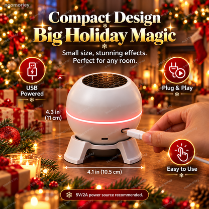 🎄 50% OFF Christmas Projection Night Light ✨ Create A Magical Holiday Wonderland At Home
