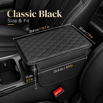 🚗 3-in-1 Car Armrest Cushion with Storage & Console Protection