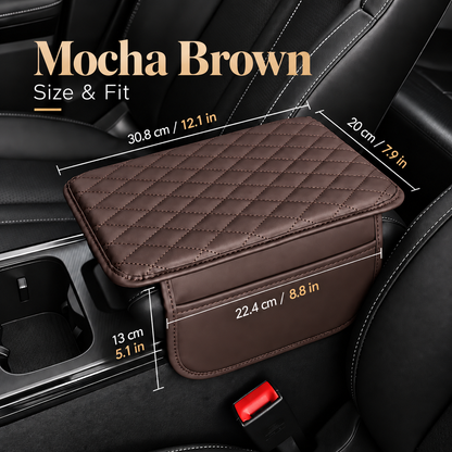 🚗 3-in-1 Car Armrest Cushion with Storage & Console Protection