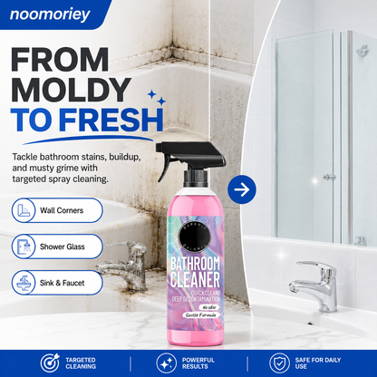 Bathroom Cleaner Powerfully Removes Limescale