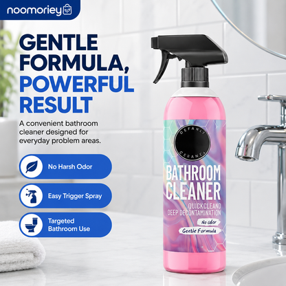 Bathroom Cleaner Powerfully Removes Limescale