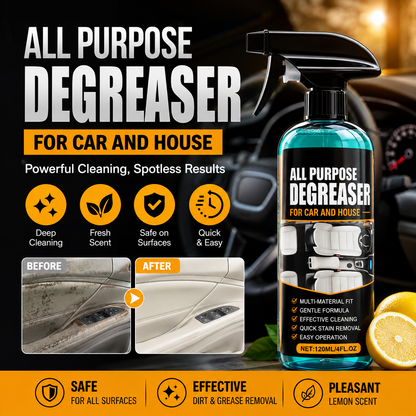 🔥 50% OFF Heavy-Duty 2-in-1 Degreaser & Stain Remover Spray