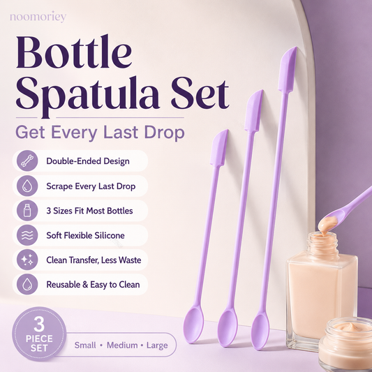 ✨ 50% OFF 6PCS Mini Silicone Cosmetic Spatula Set – No-Waste Beauty Scoop Tools