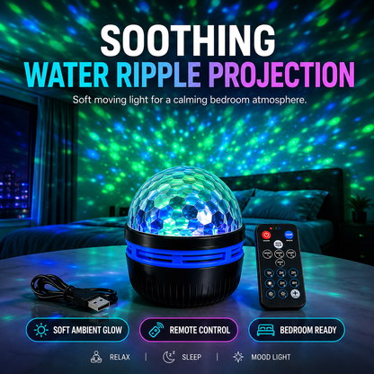 🔮Starry Night Light Projector