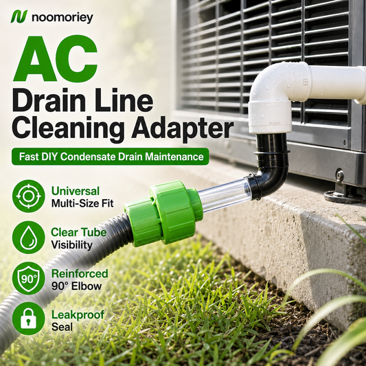 ❄️ 50% OFF Universal AC Drain Line Cleaner – Wet/Dry Vac Adapter for Fast Clog Removal