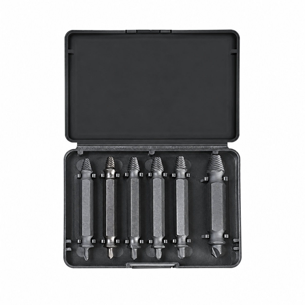 🔥🛠️ Stripped Broken Screw Remover, 🔩6 Counts Set Easy Out Bolt Extractor