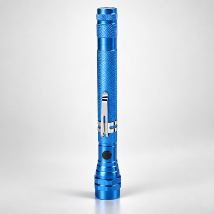 🧲 Extendable Magnetic Pickup Tool with LED Light – Telescoping, Perfect Gift for Dad