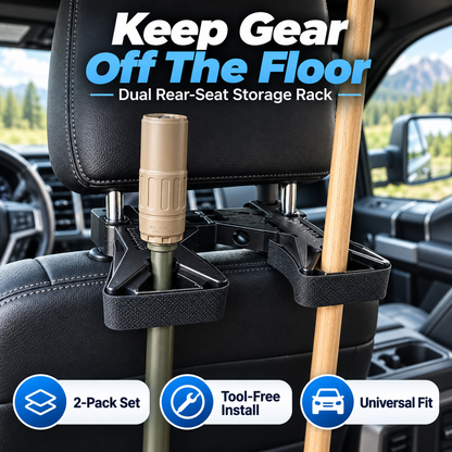 🛡️ 50% OFF Today! Rugged Vehicle Gear Rack for Camping, Work Tools & Travel