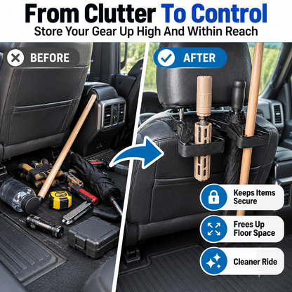 🛡️ 50% OFF Today! Rugged Vehicle Gear Rack for Camping, Work Tools & Travel