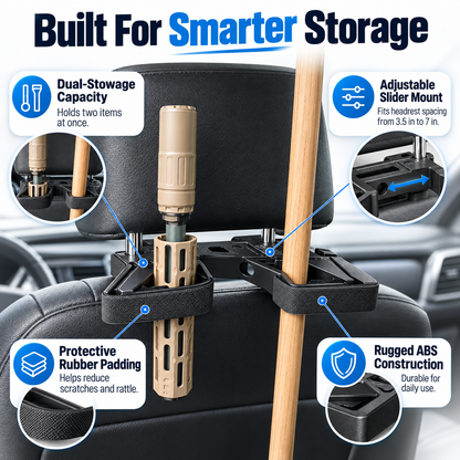 🛡️ 50% OFF Today! Rugged Vehicle Gear Rack for Camping, Work Tools & Travel