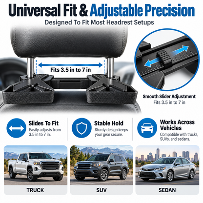 🛡️ 50% OFF Today! Rugged Vehicle Gear Rack for Camping, Work Tools & Travel