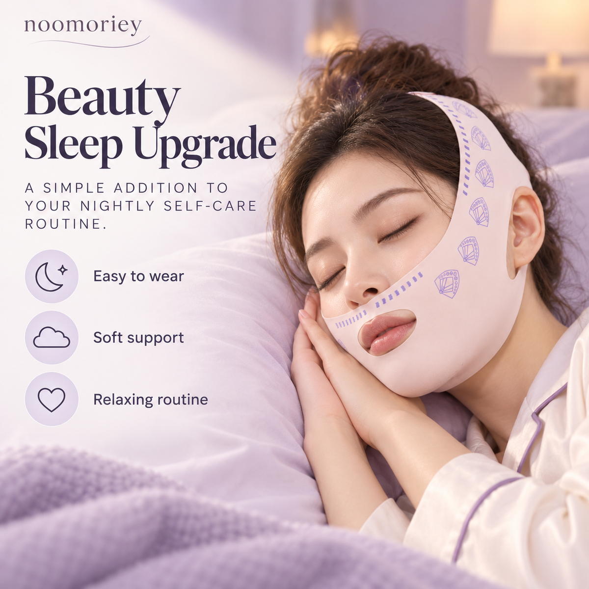 Unisex V-Shape Facial Contouring Strap & Lifting Patch