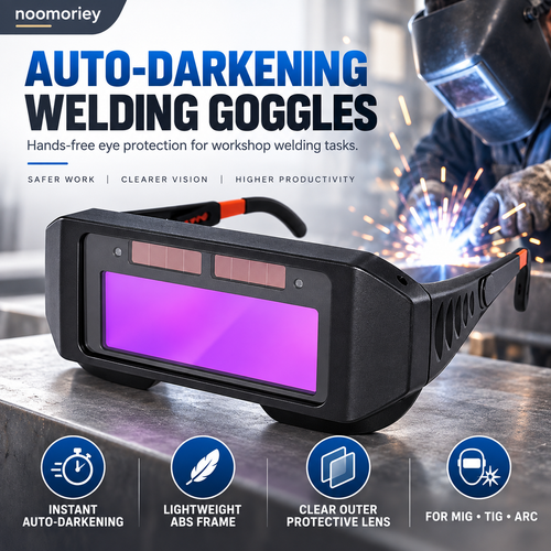 🔥 50% OFF Auto-Darkening Welding Goggles for MIG TIG & ARC Welding