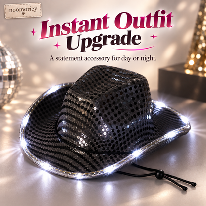 🤠 Classic Western Cowboy Hat – Wide Brim Outdoor Sun Hat for Ranch, Festival & Everyday Wear