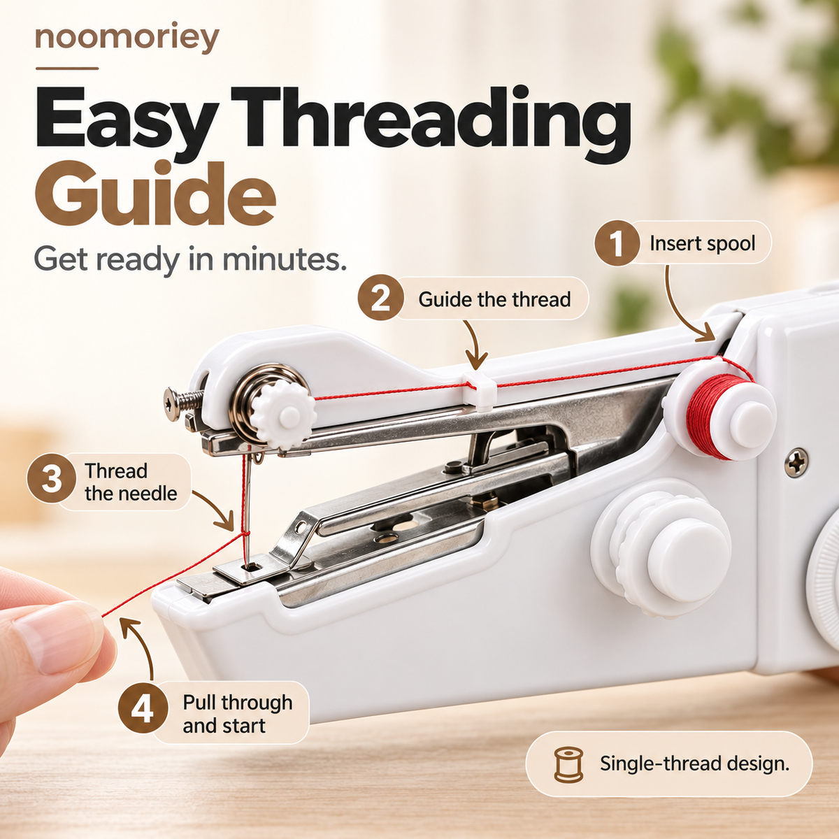Handheld Mini Sewing Machine