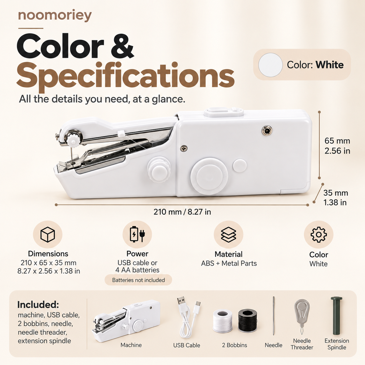 Handheld Mini Sewing Machine