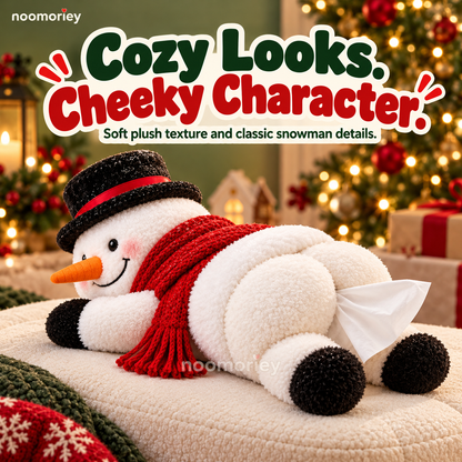 🤣☃️Funny Christmas Snowman Tissue Holder✨