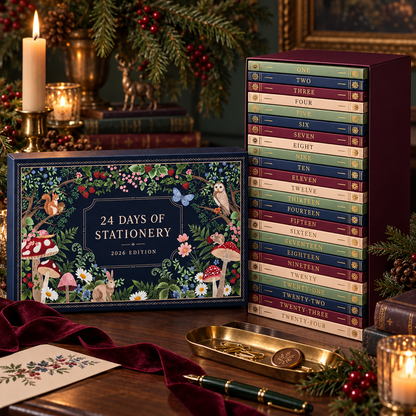 Advent Calendar 2026 Stationery Christmas Gift Set