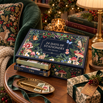 Advent Calendar 2026 Stationery Christmas Gift Set
