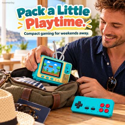 🔥Black Friday Deal🎮GV300 Retro Handheld Game Console – 2.8' IPS Screen, Portable Gaming Device & Gift for Gamers