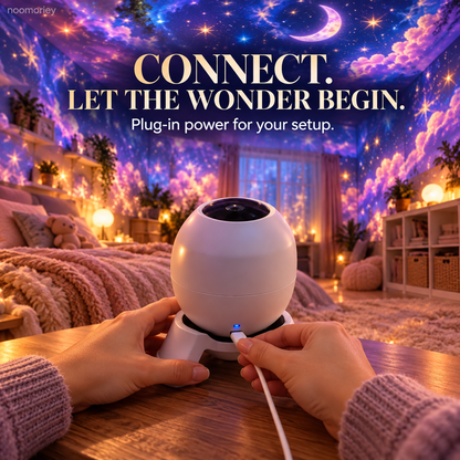✨ Egg-Shaped Ambient Projector – A Little Light, A World of Wonder
