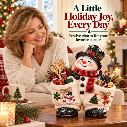 🔥 LAST DAY 50% OFF 🔥🎄 Christmas Little Helper Organizer Collection™ – Santa, Snowman, Reindeer & Gingerbread Multi-Purpose Holiday Storage Decor 🎁✨