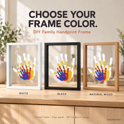 DIY Family Handprint Frame – Personalized Keepsake Gift for Family & Kids