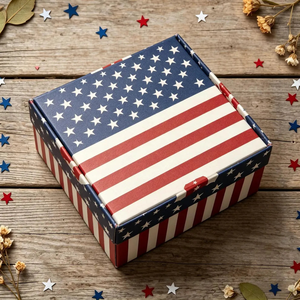 🇺🇸🎖️Celebrate 250 years of American freedom Set: Card + Lapel Pin + Keychain