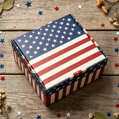 🇺🇸🎖️Celebrate 250 years of American freedom Set: Card + Lapel Pin + Keychain