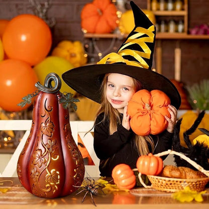 Light-Up Halloween Pumpkin Decoration