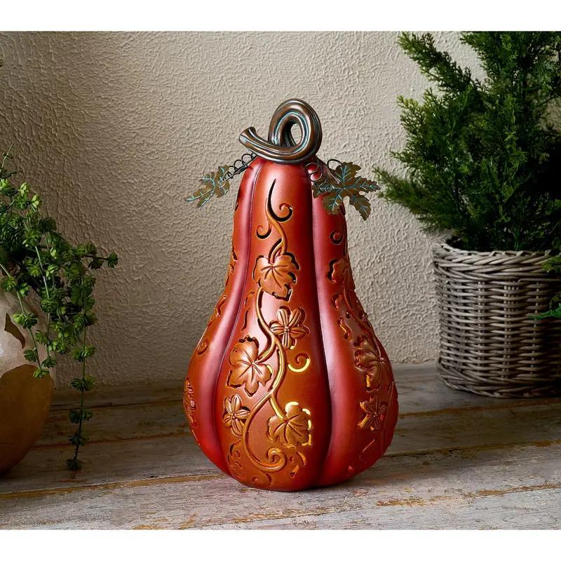 Light-Up Halloween Pumpkin Decoration
