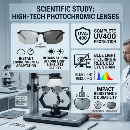 🕶️Smart Vision Glasses – Infrared Night Vision | Anti-Glare | UV Protection | Impact-Resistant