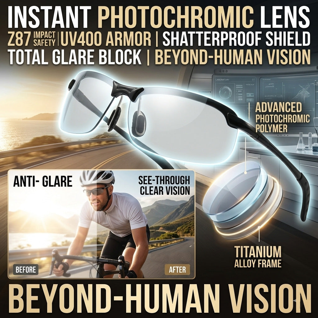 🕶️Smart Vision Glasses – Infrared Night Vision | Anti-Glare | UV Protection | Impact-Resistant