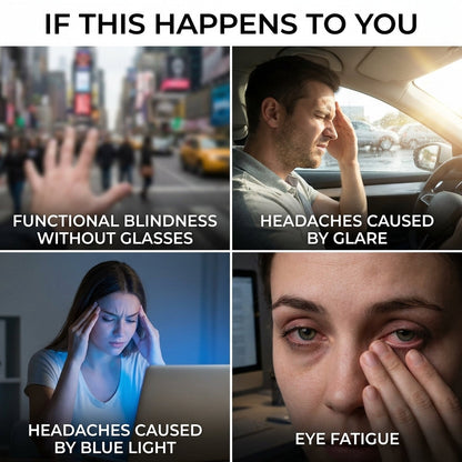 🕶️Smart Vision Glasses – Infrared Night Vision | Anti-Glare | UV Protection | Impact-Resistant