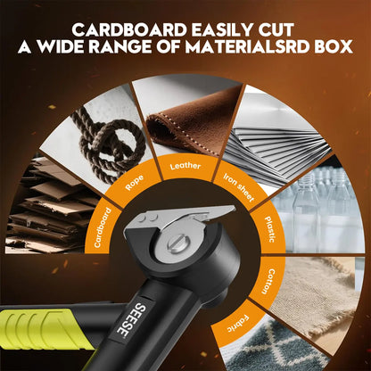 ⚡ Rechargeable Cordless Electric Scissors | Electric Cardboard Box Cutter
