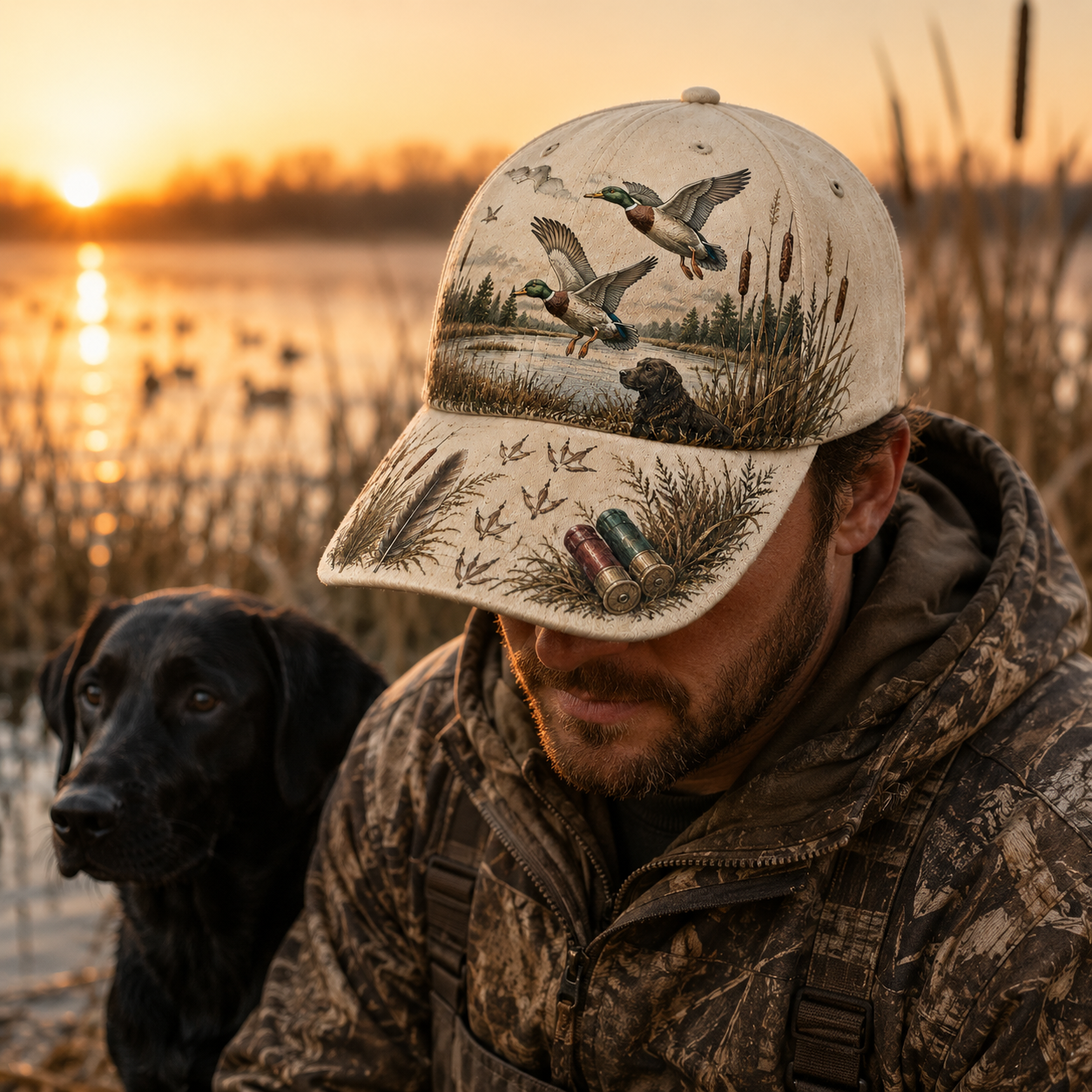 🦆DUCK HUNTING WILD & READY HAT