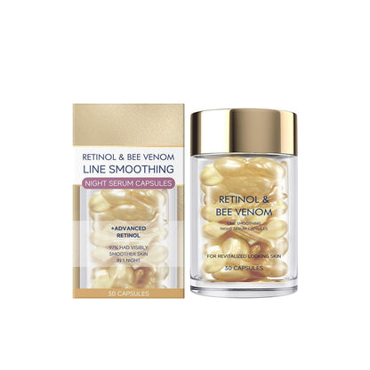 Retinol & Bee Venom Night Serum Capsules