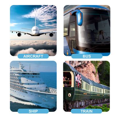 Motion Sickness Patch for Adults, Long-Lasting Relief from Nausea and Dizziness, Friendly Design for Traveling by Car, Ship and Plane