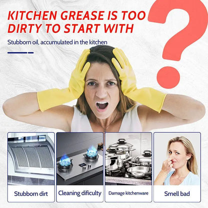 🔥 50% OFF!🫧Heavy Duty Kitchen Degreaser Spray Lasting Effect Heavy Oil Cleaner Stain Removal Liquid for Kitchen