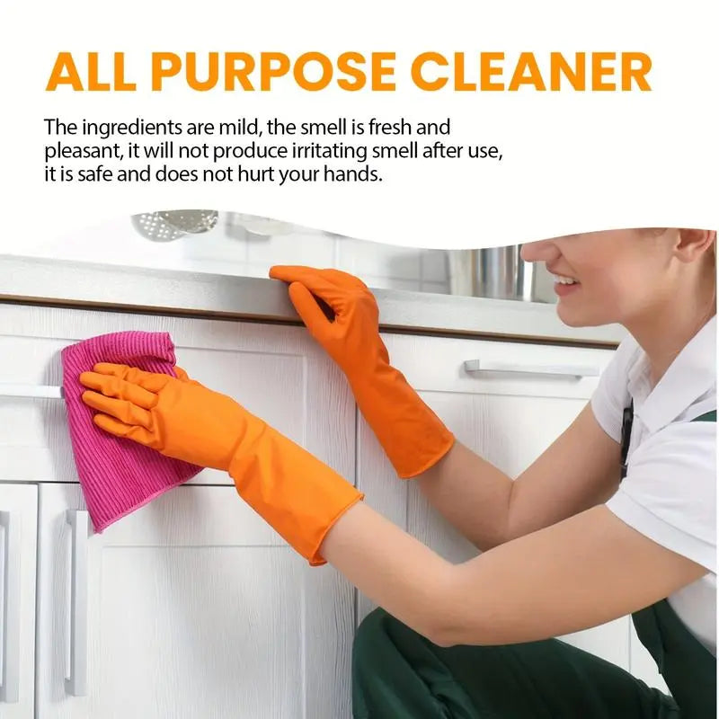 🔥 50% OFF!🫧Heavy Duty Kitchen Degreaser Spray Lasting Effect Heavy Oil Cleaner Stain Removal Liquid for Kitchen