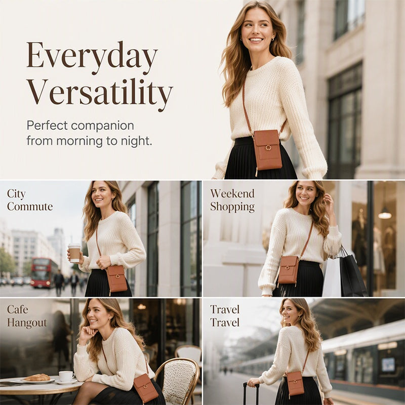 🔥LAST DAY 50% OFF- Women's Touchscreen Sensitive Phone Crossbody Bag