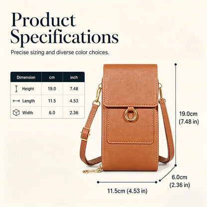 🔥LAST DAY 50% OFF- Women's Touchscreen Sensitive Phone Crossbody Bag