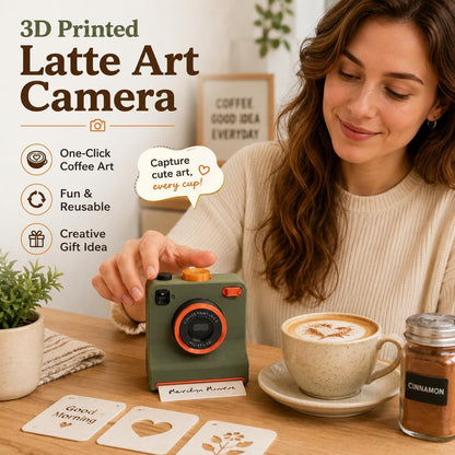☕✨ 50% OFF Latte Art Maker Camera Tool – Turn Every Coffee Into A Creative Masterpiece 🎨