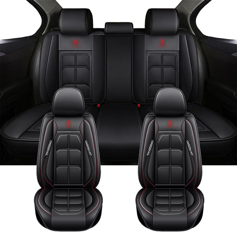 🏎️ 5-Seater Universal Leather Car Seat Cover Set