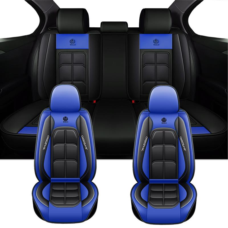 🏎️ 5-Seater Universal Leather Car Seat Cover Set