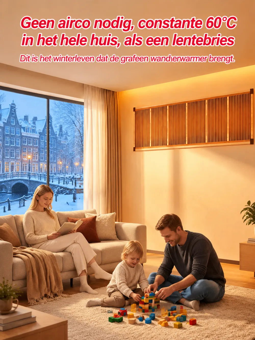 🔥3-Second Rapid Heating Honeycomb Graphene Far-Infrared Ceramic Wall Heater | Low Noise, Energy Efficient Indoor Wall Mount Space Heater