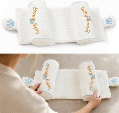 🎀Baby Head Shaping Pillow – Adjustable Neck Support for 0–6 Months